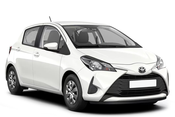 Toyota-Yaris-2019-white rent a car rhodes
